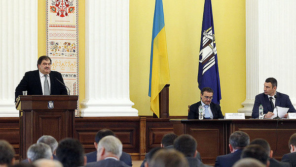 Заседание Киевсовета. Архивное фото