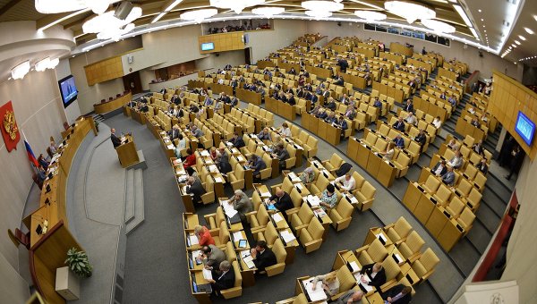Заседание Госдумы РФ. Архивное фото