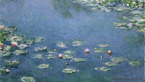 Картина Клода Моне Водяные лилии