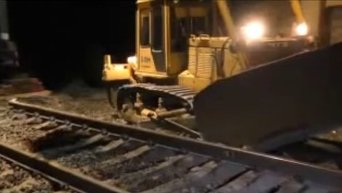 В Донецкой области восстановили железную дорогу после взрывов