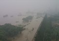 Река Янцзы в момент наводнения. Архивное фото