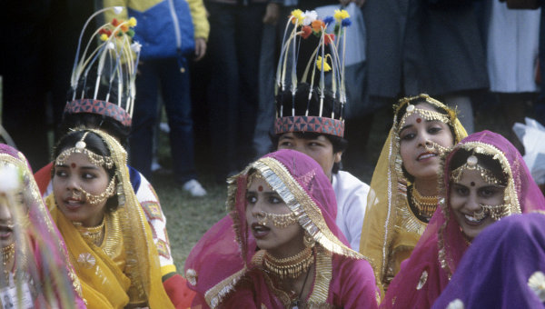 Женщины в Индии. Архивное фото
