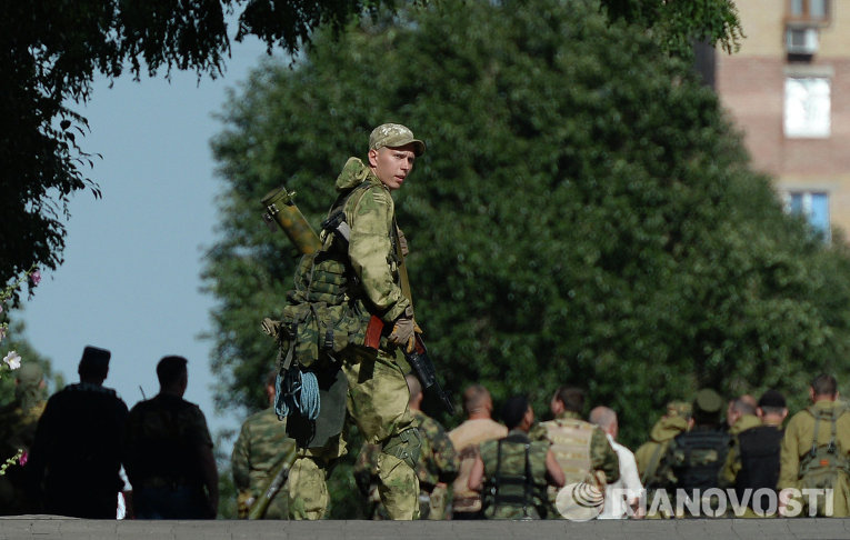 Штурм УВД Донецкой области 1 июля