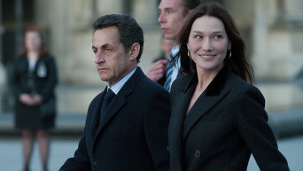 Николя Саркози с Карлой Бруни
