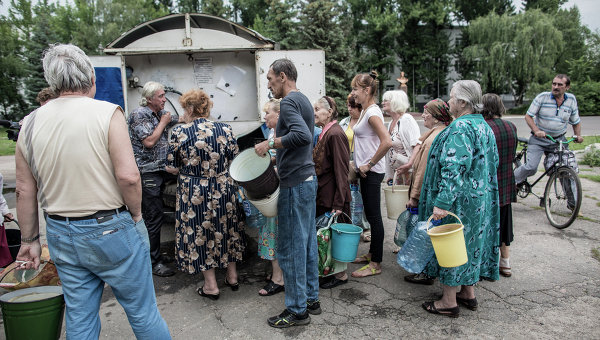 Ситуация в Донбассе с водой