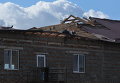Ураган сорвал крыши домов. Архивное фото