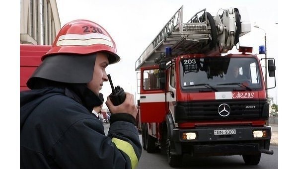 Пожарная служба в Латвии. Архивное фото