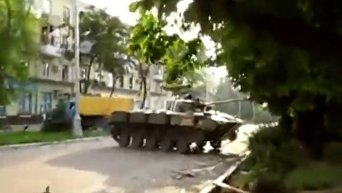 Краматорск: Украинские войска, тяжелая техника вошли в город