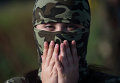Женщина в ополчении Донбасса