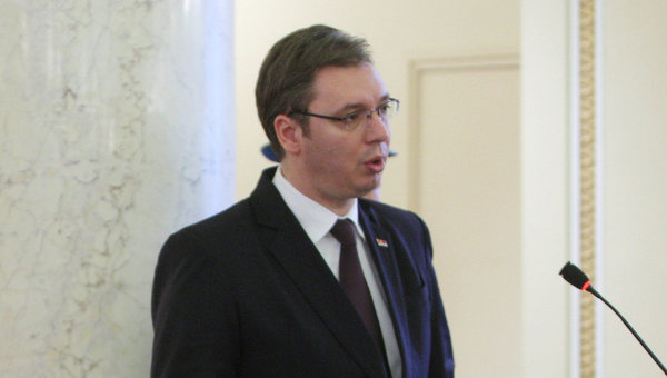 Первый вице-премьер Сербии Александр Вучич