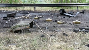 Ситуация в восточной Украине - минирование путей