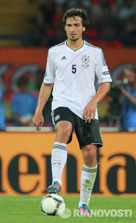 Игрок сборной Германии Матс Хуммельс. Архивное фото