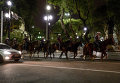 Полицейские в центре Сан-Паулу. Архивное фото