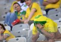 Болельщики сборной Бразилии расстроены поражением своей команды