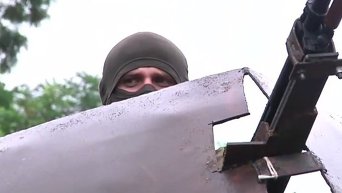 Ополченцы Донецка готовятся к штурму города. Видео