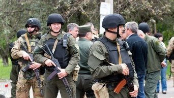 Украинские силовики в Донбассе. Архивное фото