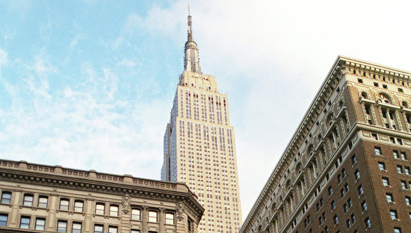 Небоскреб Эмпайр-Стейт-Билдинг в Нью-Йорке. Архивное фото
