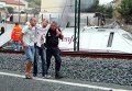 Крушение пассажирского поезда в испании