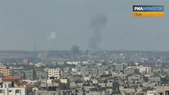 Дым над Газой и сирены в Тель-Авиве. Видео