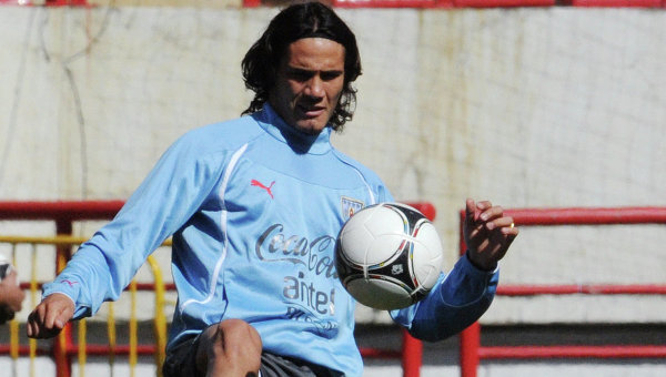 Игрок сборной Уругвая по футболу Эдинсон Кавани