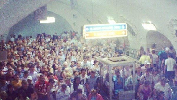 ЧП в московском метро