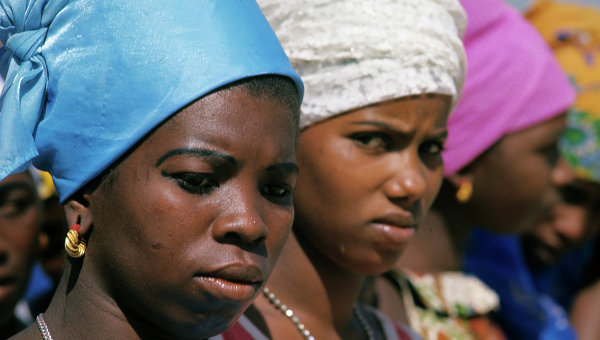 Африканские девушки. Архивное фото