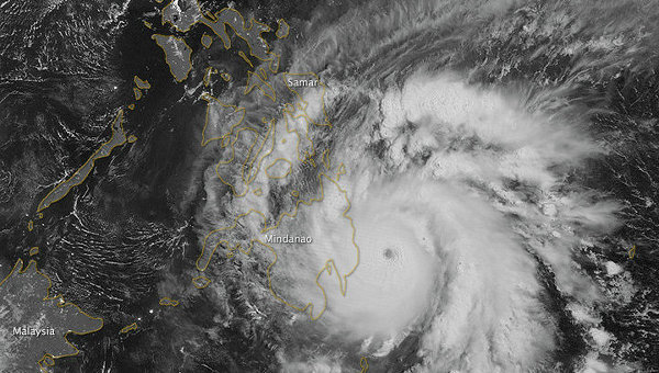 Тайфун в Филиппинах. Архивное фото