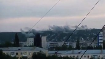 Обстрел Луганска 15 июля. Видео