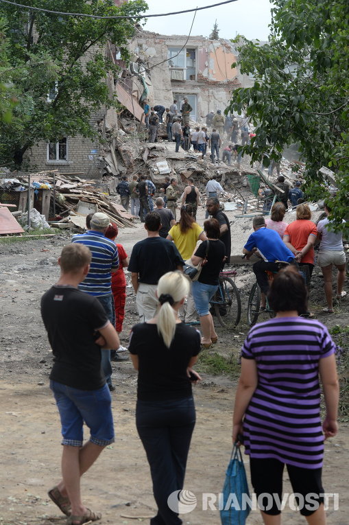 Ситуация в городе Снежное Донецкой области