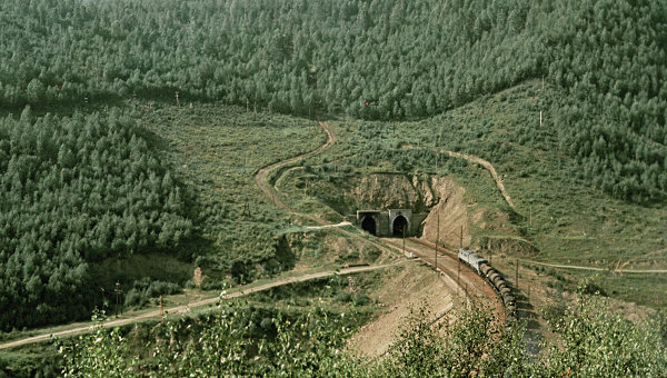 Железнодорожный туннель. Архивное фото