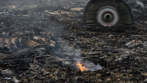 Крушение малайзийского Boeing в Украине. Архивное фото