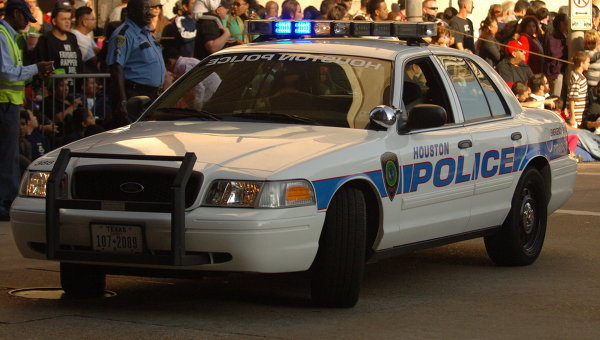 Полицейский автомобиль в США. Архивное фото