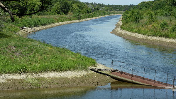 Канал Северский Донец - Донбасс в Донецкой области