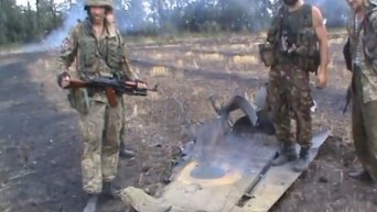На Донбассе сбиты два СУ-25. Видео