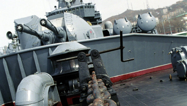 Военный корабль. Архивное фото