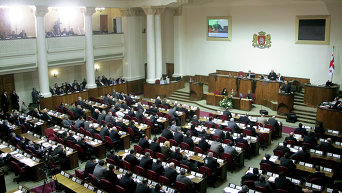 Парламент Грузии. Архивное фото