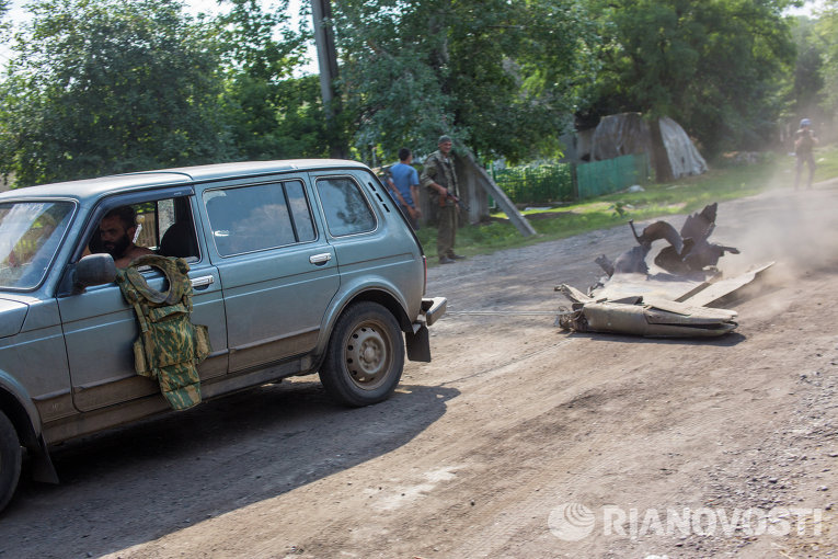 В Донецкой области сбиты два штурмовика Су-25