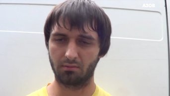 Задержанный в Бердянске кавказский ополченец ЛНР