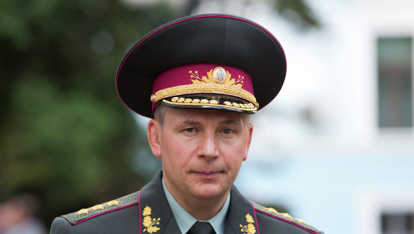 Глава Минобороны Украины Валерий Гелетей