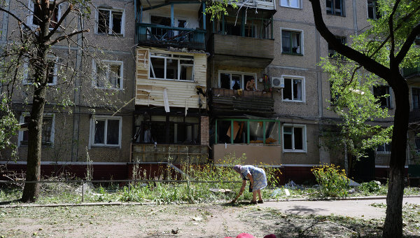 Ситуация в Горловке Донецкой области