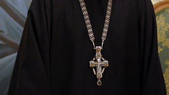 Священник православной церкви. Архивное фото