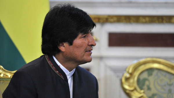 Президент Боливии Эво Моралес Айма
