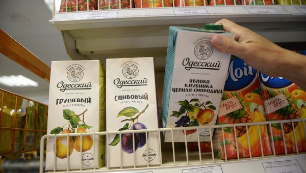 Россия запретила ввоз украинских соков