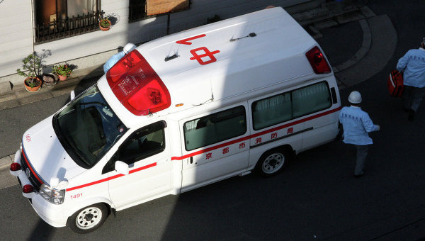 Машина скорой помощи в Японии. Архивное фото