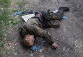 Украинский военный, попавший в плен к ополченцам в Шахтерске