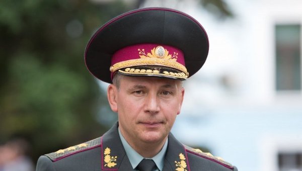 Министр обороны Украины Валерий Гелетей