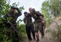 Ополченцы в Донецкой области