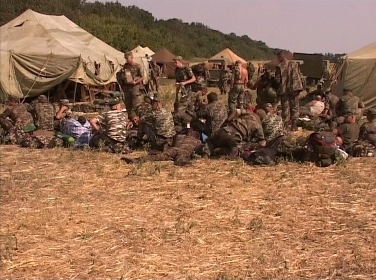 Украинские военные в РФ. Снимок с видео