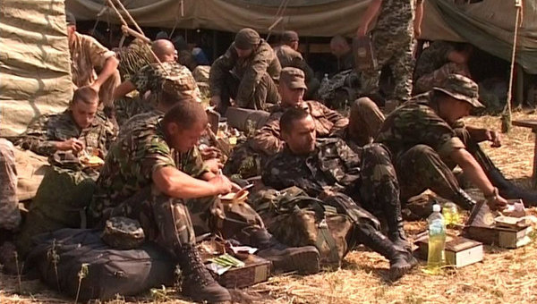 Украинские военные в РФ. Снимок с видео, архив