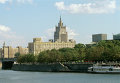 Вид на здание МИД РФ на Смоленской площади